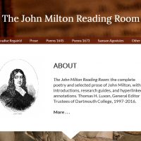 AWED - The John Milton Reading Room - screenshot