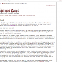 AWED - Annotated A Christmas Carol - screenshot