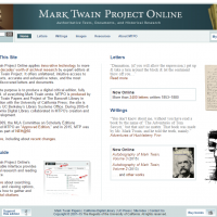 AWED - Mark Twain Project Online - screenshot